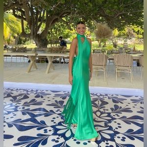 Rat & Boa Green Gown